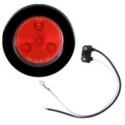 Optronics LED 2-1/2" Round Marker And Clearance Light With Multiple Diodes, Red